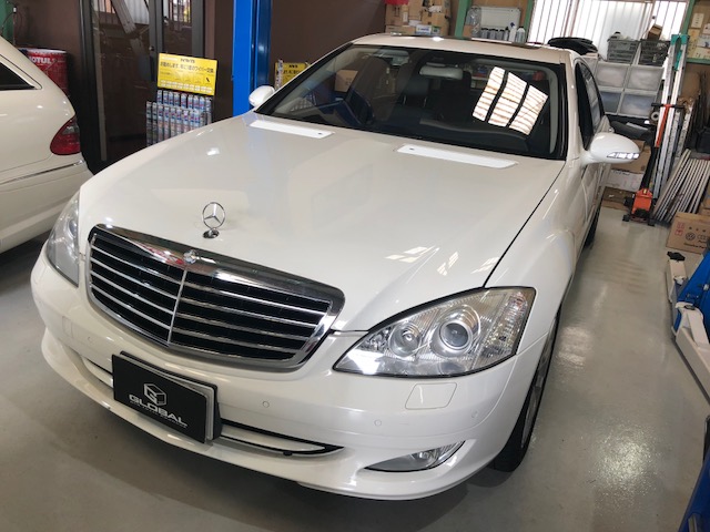 メルセデスベンツ ｗ221 S500 エアコン修理(◎_◎;) | 京都のベンツ